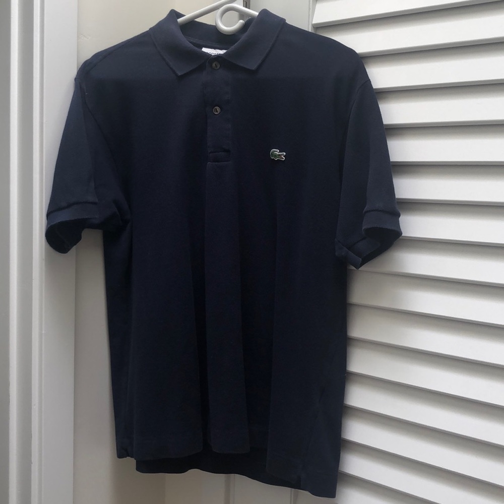 Navy blue Lacoste polo